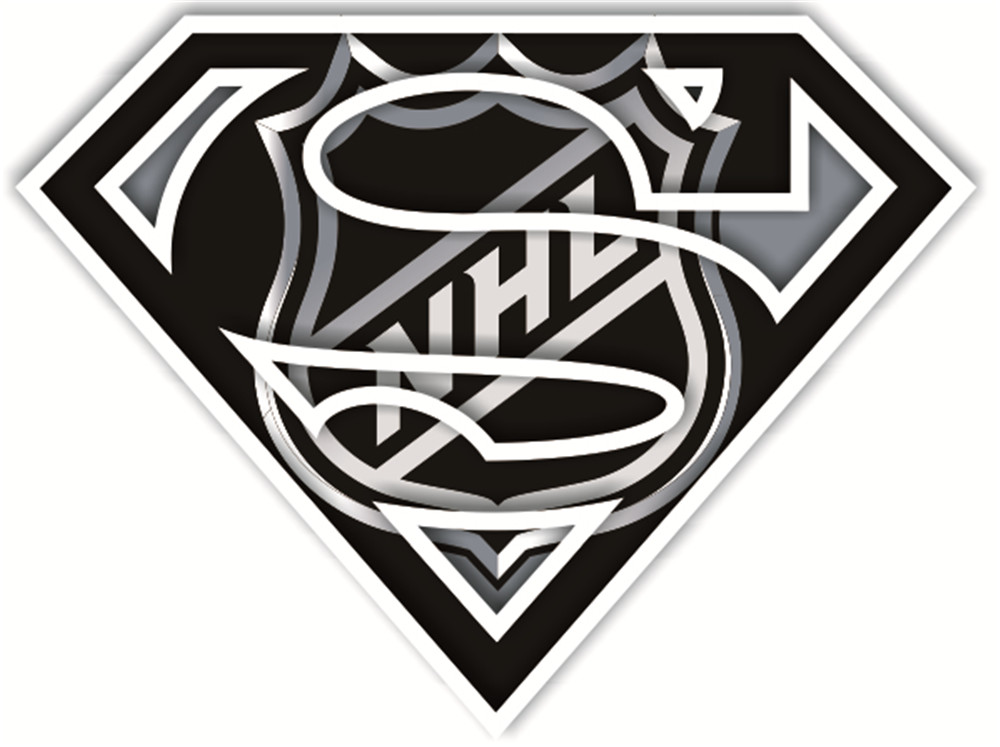 National Hockey League superman logos fabric transfer